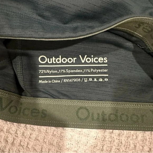outdoor voices techsweat crop top green XS - Picture 7 of 7